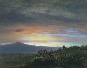 Frederic Edwin Church Twilight, Mount Ktaadn Germany oil painting artist